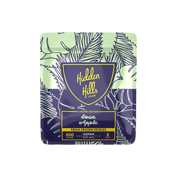 HIDDEN HILLS CLUB LIMITED EDITION 1000MG Sour apple