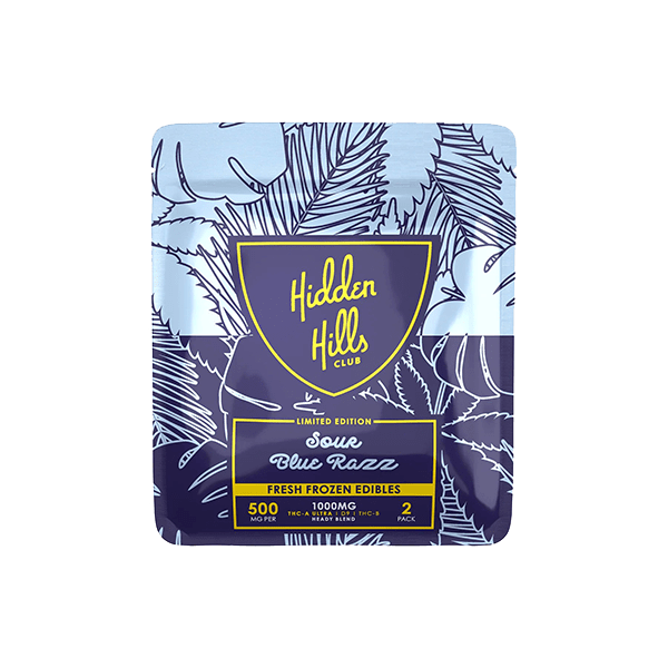 HIDDEN HILLS CLUB LIMITED EDITION 1000MG Sour Blue razz