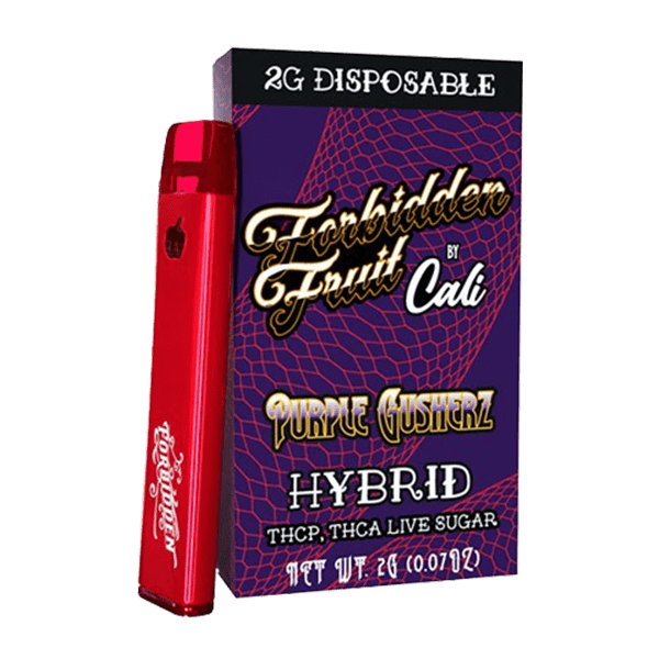 Cali Forbidden Fruit—2g THCP & THCA PURPLE GUSHERZ HYBRID