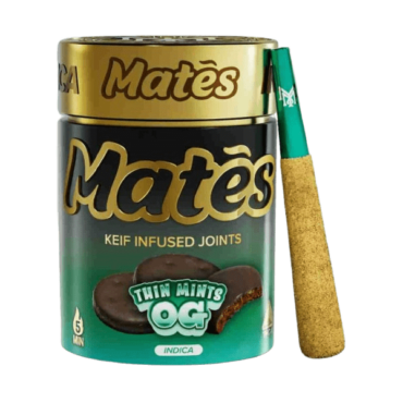 Muha Meds Mates THCA kief-infused joints—5 mini pre-rolls