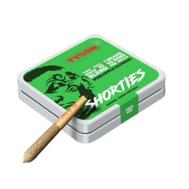 Tyson 2.0 Shorties—10 mini pre-rolls