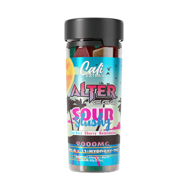 Cali Extrax Alter EGO 9000mg Gummies Sour Slushy